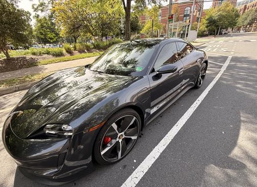 Gray 2022 Porsche Taycan Taycan 4S