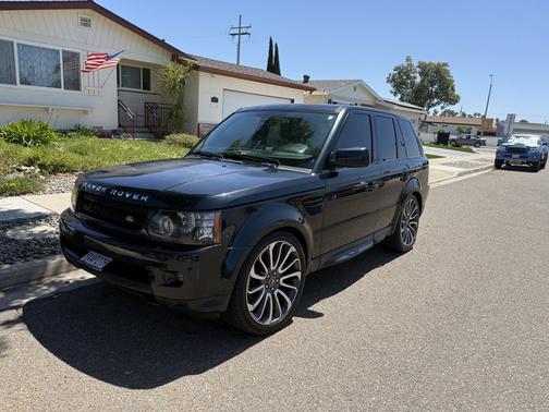 Black 2012 Land Rover Range Rover Sport HSE