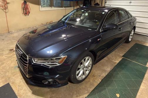 Blue 2017 Audi A6 3.0T Prestige