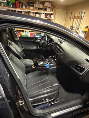 Blue 2017 Audi A6 3.0T Prestige