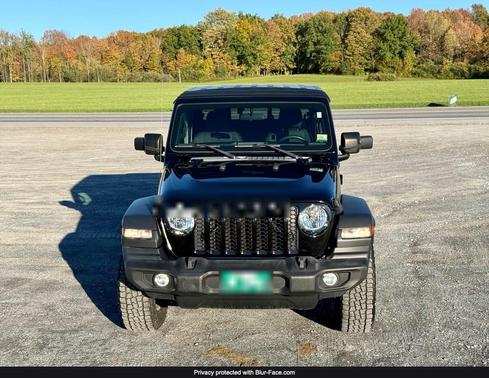 Black 2020 Jeep Gladiator Sport S