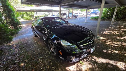 Black 2009 Mercedes-Benz SL-Class SL63 AMG Roadster