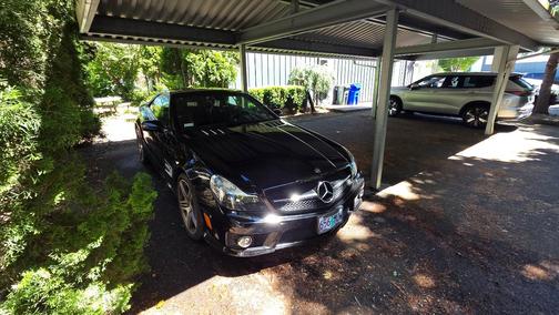 Black 2009 Mercedes-Benz SL-Class SL63 AMG Roadster