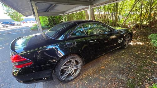 Black 2009 Mercedes-Benz SL-Class SL63 AMG Roadster
