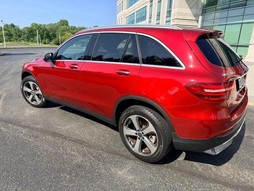 Red 2018 Mercedes-Benz GLC 300 4MATIC