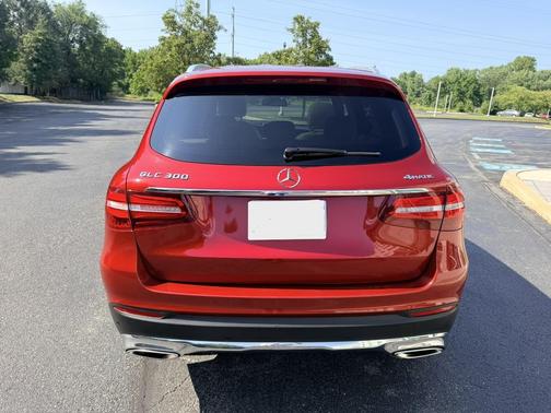 Red 2018 Mercedes-Benz GLC 300 4MATIC