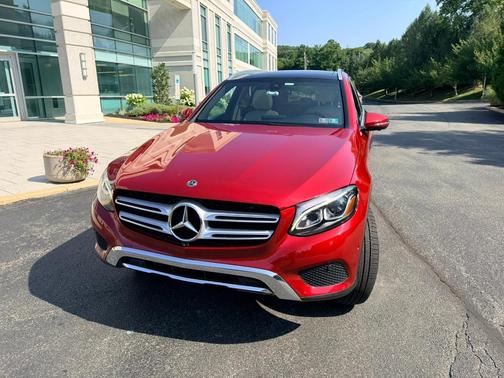 Red 2018 Mercedes-Benz GLC 300 4MATIC