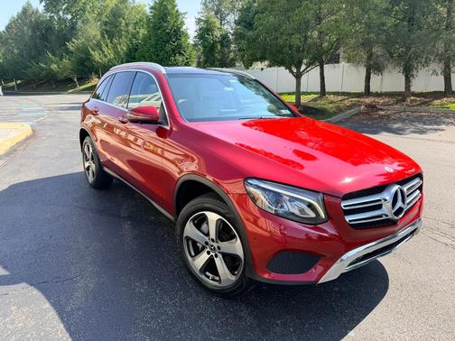 Red 2018 Mercedes-Benz GLC 300 4MATIC