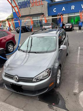 Gray 2014 Volkswagen Jetta SportWagen DSG TDI
