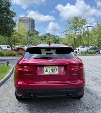 Red 2018 Jaguar F-PACE 25t Premium