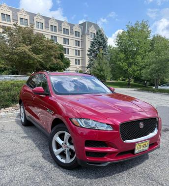 Red 2018 Jaguar F-PACE 25t Premium