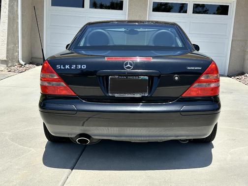 Black 2000 Mercedes-Benz SLK-Class SLK230 Kompressor