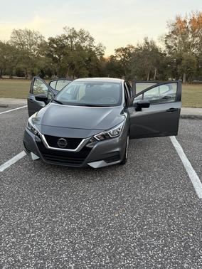 Gray 2022 Nissan Versa S