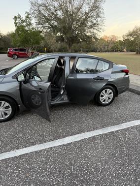 Gray 2022 Nissan Versa S