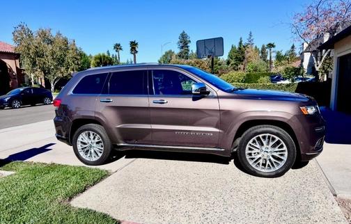 Brown 2017 Jeep Grand Cherokee Summit