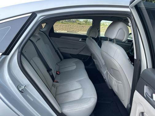 Gray 2016 Hyundai SONATA Hybrid SE