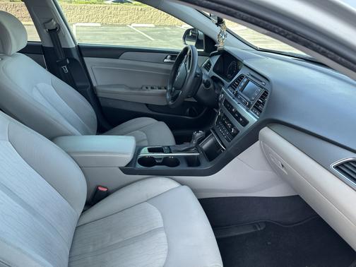 Gray 2016 Hyundai SONATA Hybrid SE