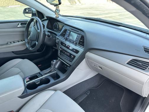 Gray 2016 Hyundai SONATA Hybrid SE