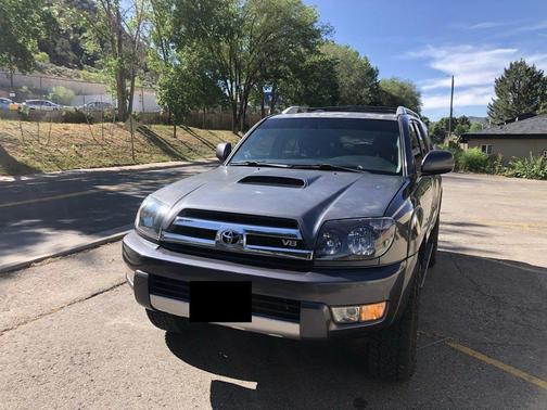 Gray 2004 Toyota 4Runner Sport V8