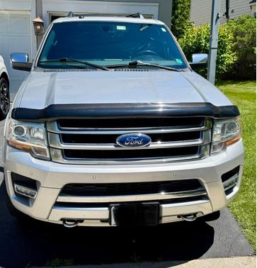 Silver 2017 Ford Expedition EL Platinum