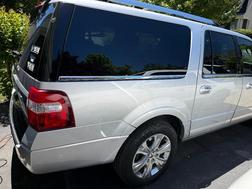 Silver 2017 Ford Expedition EL Platinum
