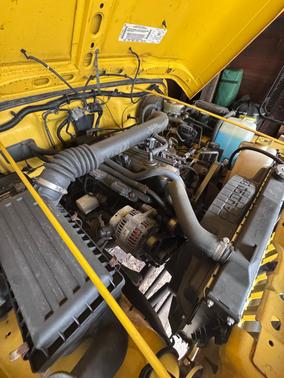 Yellow 2001 Jeep Wrangler Sport