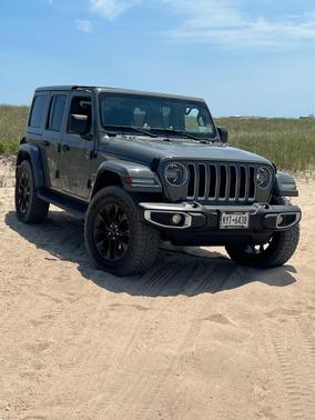 Gray 2021 Jeep Wrangler Unlimited 4xe Sahara