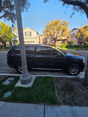 Blue 2017 Dodge Durango SXT