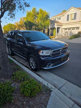 Blue 2017 Dodge Durango SXT