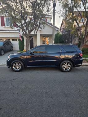 Blue 2017 Dodge Durango SXT