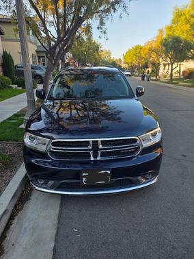 Blue 2017 Dodge Durango SXT