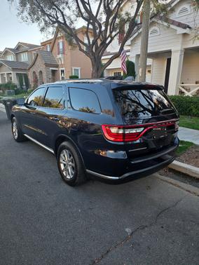 Blue 2017 Dodge Durango SXT