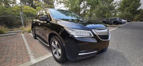 Black 2015 Acura MDX 3.5L