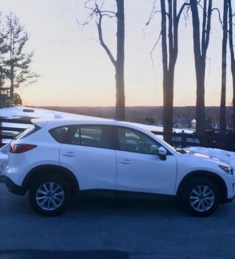 White 2015 Mazda CX-5 Sport