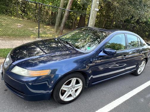 Blue 2005 Acura TL 3.2