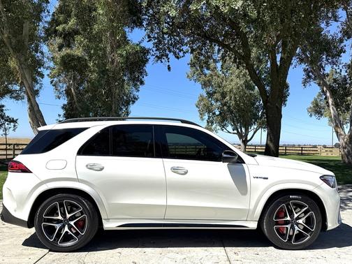 White 2021 Mercedes-Benz AMG GLE 63 S-Model 4MATIC