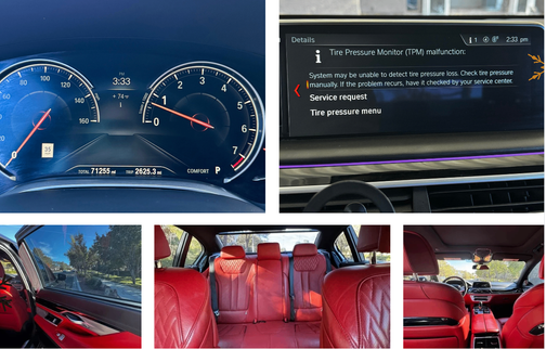 Gray 2018 BMW 750 i