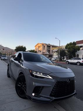 Gray 2026 Lexus RX 500h F SPORT PERFORMANCE