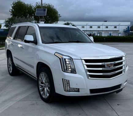 White 2019 Cadillac Escalade Premium Luxury
