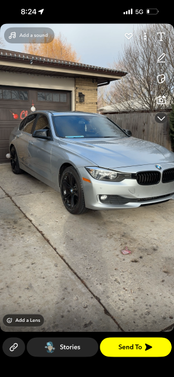 Silver 2015 BMW 320 i xDrive