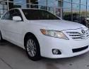 White 2010 Toyota Camry XLE
