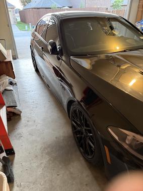 Black 2015 BMW 550 i