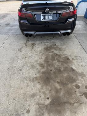 Black 2015 BMW 550 i