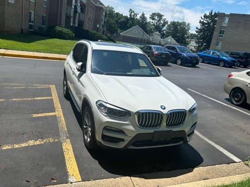 White 2020 BMW X3 xDrive30i