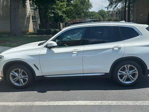 White 2020 BMW X3 xDrive30i