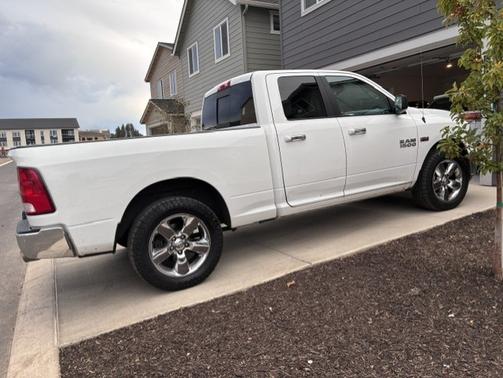 White 2016 RAM 1500 Big Horn