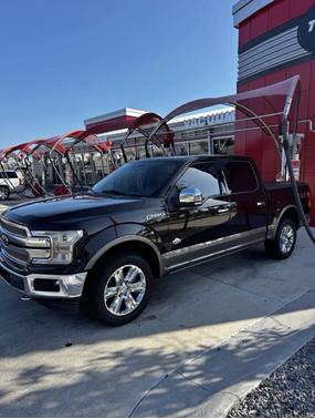 Blue 2018 Ford F-150 King Ranch