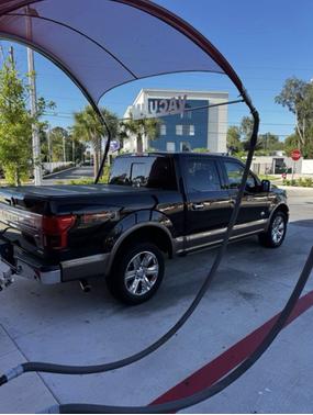 Blue 2018 Ford F-150 King Ranch