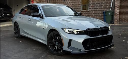 Gray 2023 BMW 330e Base