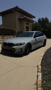 Gray 2023 BMW 330e Base